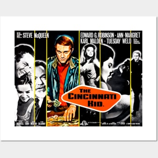 The Cincinnati Kid (1965) Posters and Art